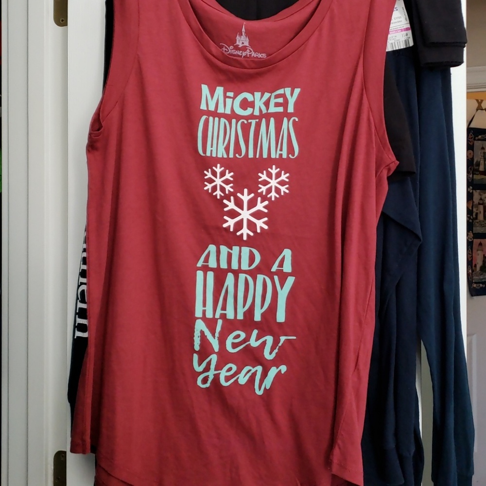 Authentic Disney Parks Christmas Shirt